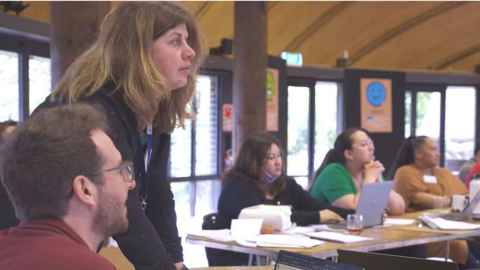 Some of the team of 40 deciding Auckland's drinking water future.