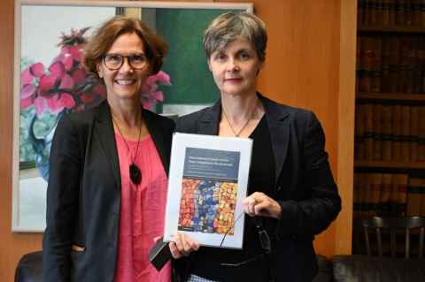 Professor Caroline Foster and Professor Christina Voigt Book launch