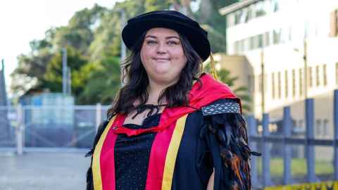 Dr Ashlea Gillon, one of our recent graduates