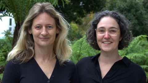 Sandra Fitzgerald and Cherie Blenkiron