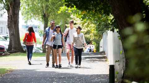 Group of young people.