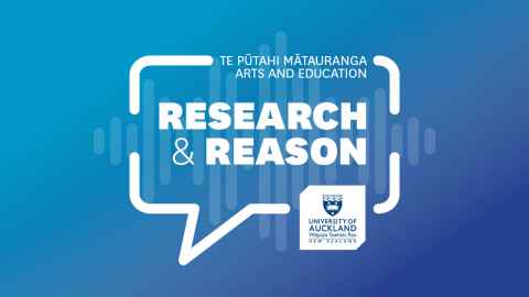 Logo of the Research and Reason podcast