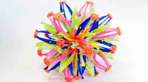Toy model used for demonstrating DNA genome