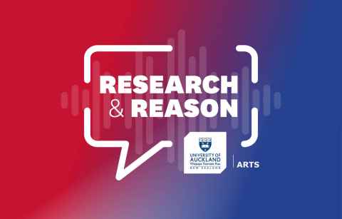 Logo of the Research and Reason podcast