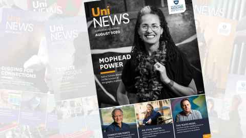 August 2020 UniNews cover