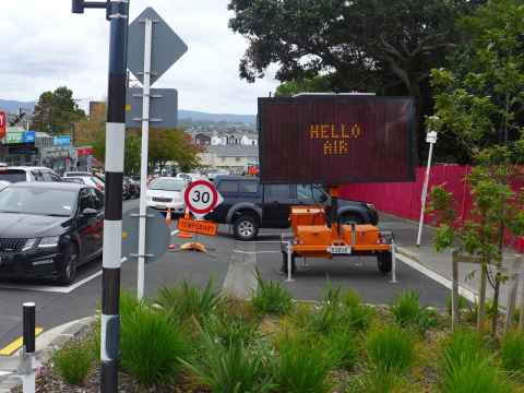 Sean Kerr, A Random Rant For Street Signs, Whau Arts Festival 2023.