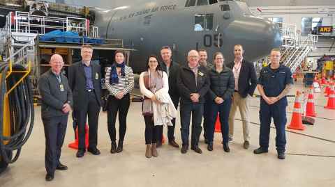 Strategic Supply Chain Management programme visits Whenuapai airforce base