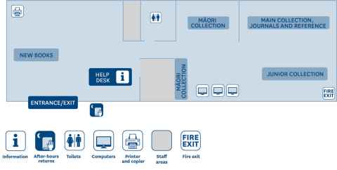 Tai Tokerau library floor plan