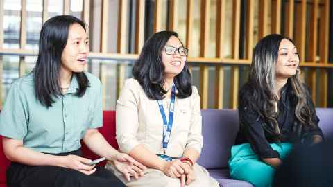 A group of Liggins Institute postgraduate students