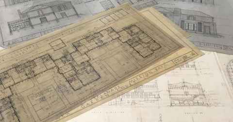 Surrey S. Alleman architectural drawings