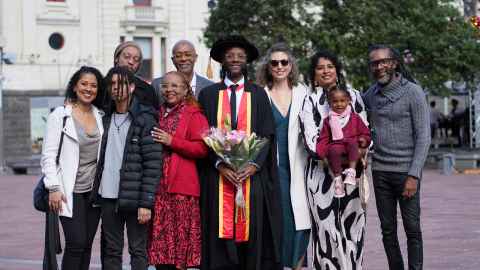 Justin Sobion graduation 2024