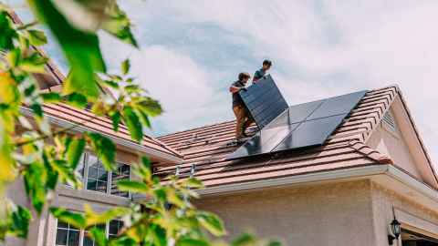 solar panels istock