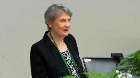 Former PM Helen Clark from the Helen Clark Foundation