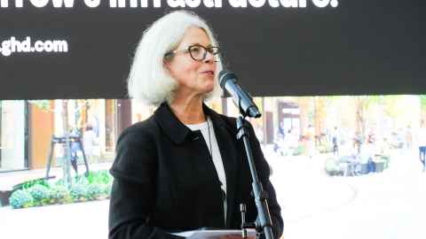 The Vice-Chancellor opened the event in the Sir Owen Glenn Building on 3 September.