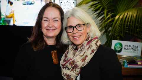 Professor Nuala Gregory and the Vice-Chancellor Professor Dawn Freshwater