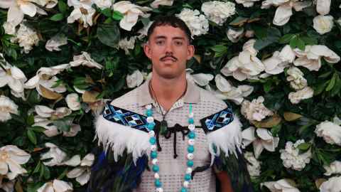 Joshua Brown of Tainui and Ngaati Te Ata, graduates with a Bachelors of Medicine and Surgery at MAPAS