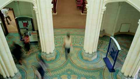 clocktower interior