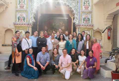 Prime Minister's Scholarship Group Programme: Reimagining India Study Tour. Photo by Kiri Lea'aetoa.