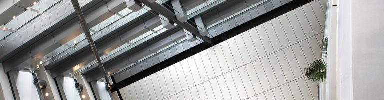 Part of a modern building.